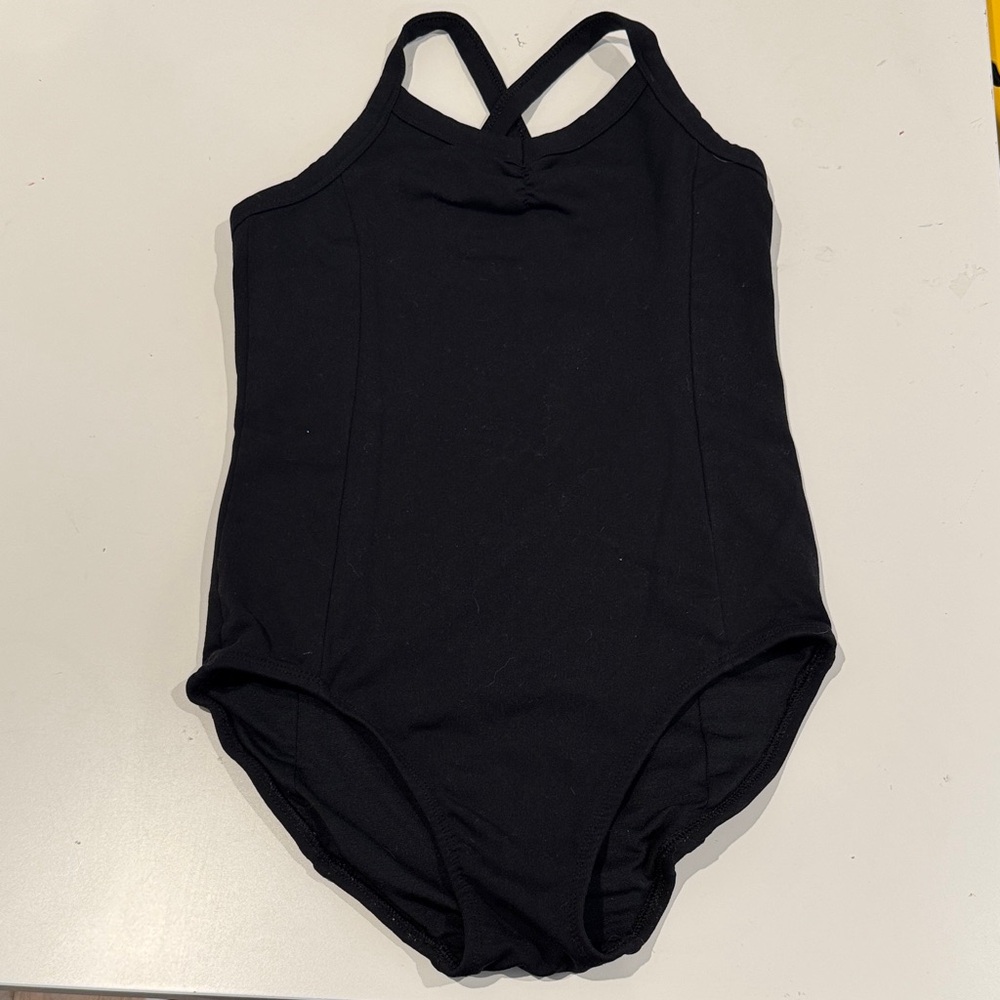 Gap fit leotard. Thick Crisscross back straps. Full bottom. Size- large (10-11y)